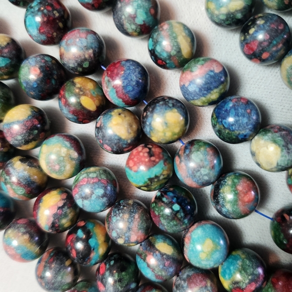 Rainbow Stone Beads - Picture 4 of 11